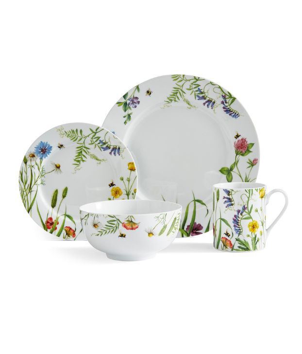 Home 16 Piece Set, Bumble Bee